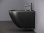 Подвесное биде CeramicaNova Metropol CN4003MB с донным клапаном
