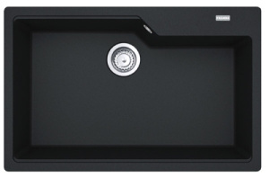 Кухонная мойка Franke Urban UBG 610-72, 78х50, черный матовый