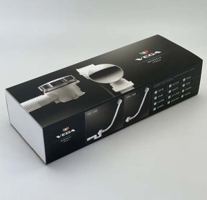 Сифон для ванны Vega V55R 70см эко Black шагрень