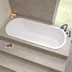 Ванна из искусственного камня Whitecross Jess RAL матовый Solid Surface, 160х71, RAL матовый