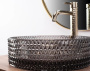 Умывальник Rea Cristal Black REA-U9671