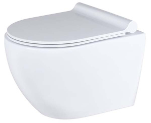 Комплект инсталляции TECEbase kit 9400401S c белой кнопкой TECEnow и унитазом Uptrend Caneo