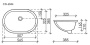 Умывальник CeramicaNova Element CN6044