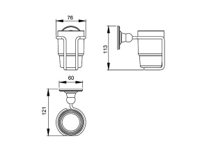 Стакан Timo Nelson 160031/02
