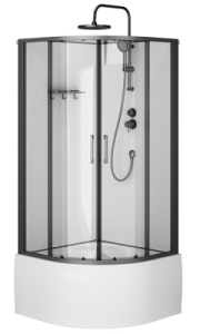 Душевая кабина AM.PM Above W9XC-401A-9090BT, 90х90, прозрачный