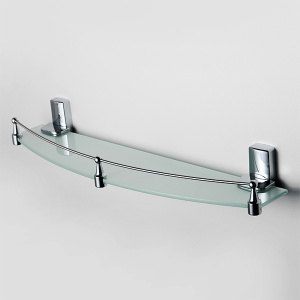 Полка Wasserkraft Leine K-5044 / K-5044WHITE, матовый, хром