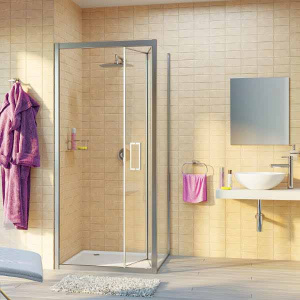 Душевая стенка WasserKraft Weser 78F03-RP90 / 78F10-RP100 боковая, 100х200, прозрачный