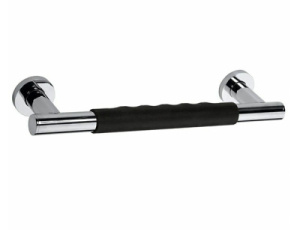 Поручень Bemeta Omega 104507675 / 104507661, 35 см, хром, черный