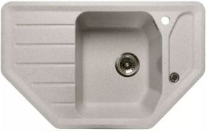 Кухонная мойка GranFest Corner C-800E, 79х49, белый