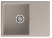 Кухонная мойка GranFest Urban UR-668L, 68х49, песочный