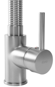 Смеситель для кухонной мойки Rea Spring Nikiel matt REA-B4806 / Chrome REA-B9145, никель