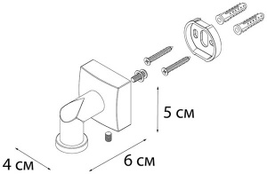 Мыльница Fixsen Kvadro FX-61309A