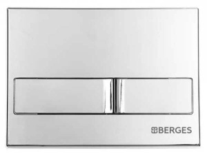 Комплект инсталляции Berges Novum 525 c кнопкой L3, подвесным унитазом Ego XL Rimless и сиденьем Toma SO