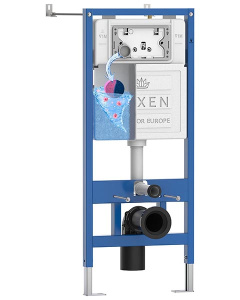 Комплект инсталляции 8 в 1 Roxen StounFix Dual Fresh 613423-1 оружейная сталь, оружейная сталь