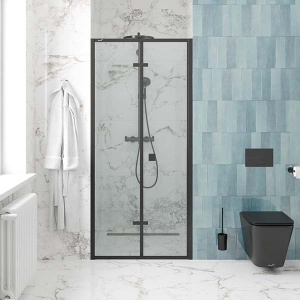 Душевая дверь Cerutti Bella D81B / D91B / D101B, 100х195, прозрачный