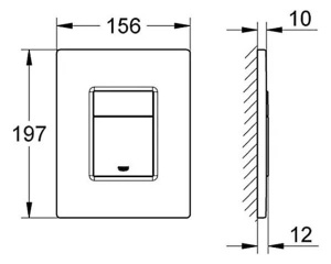 Комплект инсталляции Grohe Solido 38811KF0 с унитазом Roxen Vortex Tornado 530160-01 Rimless Soft Close