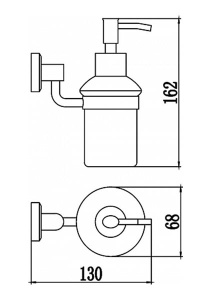 Дозатор для моющих средств Savol S-009531