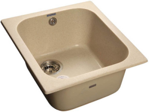 Кухонная мойка GranFest GF-S430, 43х50, бежевый