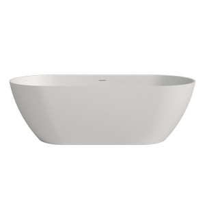 Ванна из искусственного камня Whitecross Tawna белый матовый Solid Surface, 165х80, белый матовый