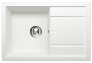 Кухонная мойка Tolero Classic R-112, 76х50, белый