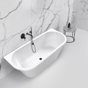 Ванна из искусственного камня Belux Лондон ВЛН белый матовый Solid Surface, 170х70