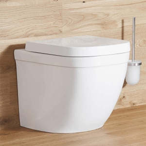 Приставной унитаз Grohe Euro Ceramic 3933900H безободковый, белый