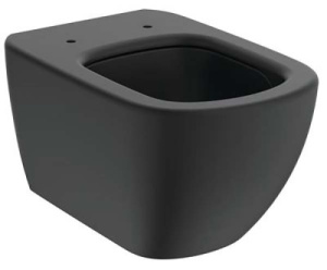 Подвесной унитаз Ideal Standard Tesi AquaBlade T0079V3 безободковый, черный