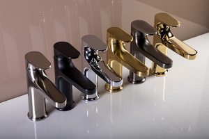 Смеситель для умывальника Boheme Spectre 451-G Gold