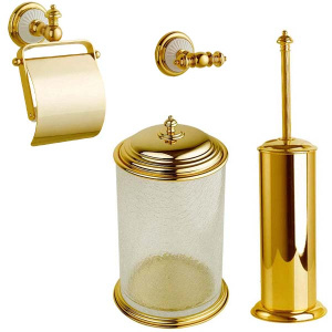 Крючок Boheme Palazzo 10106 / 10156, золото, белый