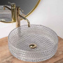 Умывальник Rea Cristal 39 Transparent U0284