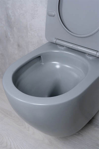 Подвесной унитаз Gid Tr2122TF-Lgm с сиденьем Soft Close