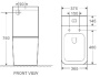 Напольный унитаз WeltWasser Gelbach 001 XL MT-BL