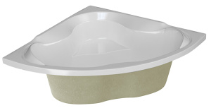 Акриловая ванна Marka One Luxe, 155х155