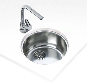 Кухонная мойка TEKA BE 390, 39х39, полированный