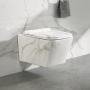 Подвесной унитаз SantiLine SL-5007MRB