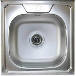 Кухонная мойка Kromevye ЕС 207 D / ЕС 208 D, 50х50, декор