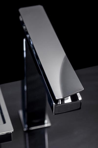 Смеситель для умывальника Boheme Q 141-CRG.2 Chrome Gold