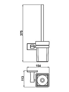 Ершик для унитаза Gappo G0710-6