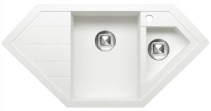 Кухонная мойка Tolero Classic R-114, 100х50, белый