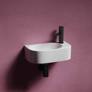 Умывальник CeramicaNova Element CN6066L / CN6066R, 41х22 L, белый