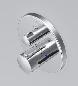 Смеситель встраиваемый AM.PM Gem F9085500 термостатический