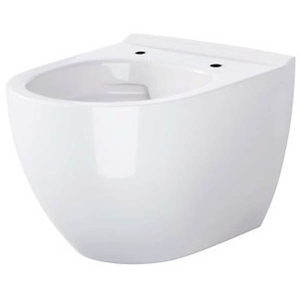 Подвесной унитаз Cersanit Zen Clean On безободковый с сиденьем Slim Soft Close
