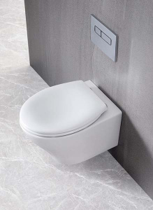 Подвесной унитаз BelBagno Acqua безободковый, белый