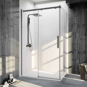 Боковая стенка Veconi KP-06GR 90 прозрачная