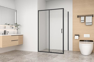 Душевая дверь Good Door Lite WTW-C-B, 140х190, прозрачный