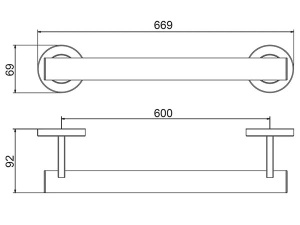 Поручень Gappo G8106