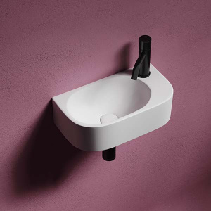 Умывальник CeramicaNova Element CN6066L / CN6066R, 41х22 L, белый