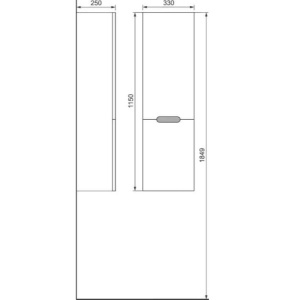 Пенал Jorno Moduo Slim 115