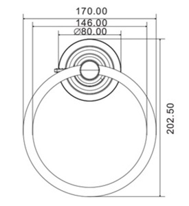 Держатель для полотенец Gerhans K24004