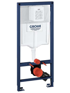 Комплект инсталляции Grohe Solido 5 в 1 с подвесным унитазом Bau Ceramic 39586000